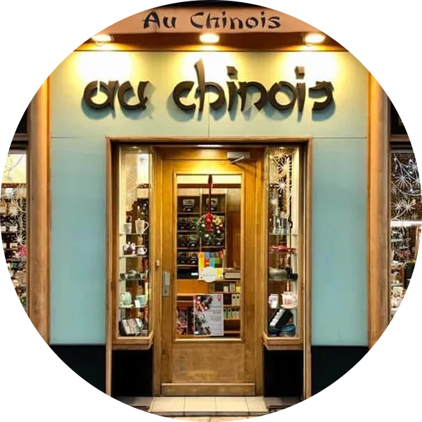 Dévanture du magasin "au chinois"