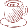 Illustration d'un tasse de café