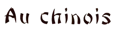 Logo de l'entreprise "Au chinois"